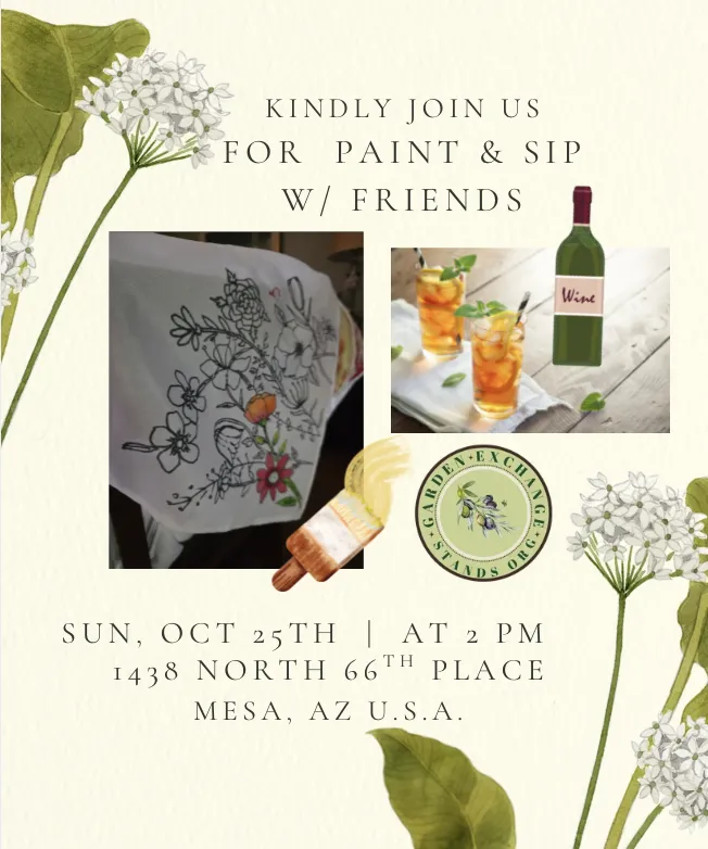Paint & Sip w/ Friends